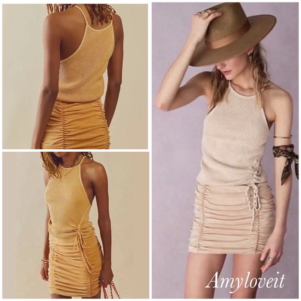 Free People Katya Thermal Mini Dress #6
